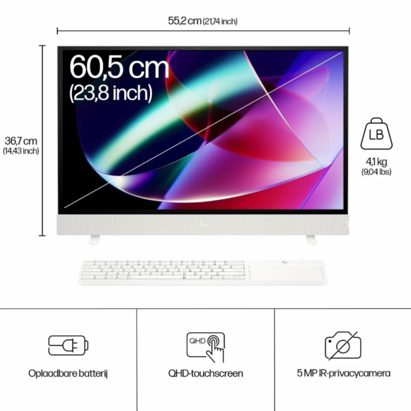 HP Envy Move AIO 24‑cs0006d All‑in‑One Desktop PC Intel Core i5‑1335U