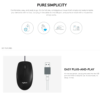 Logitech M100r Wired USB Optical Mouse