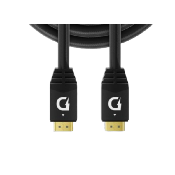 CBL-DTNFBHDMIV10Mlarvee02 Datronic Fabric Braided HDMI 2.0 Cable 1M