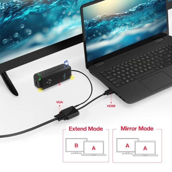 datronic_hdmi_to_vga_audio_03 Datronic HDMI to VGA Adapter with Audio + Power Port