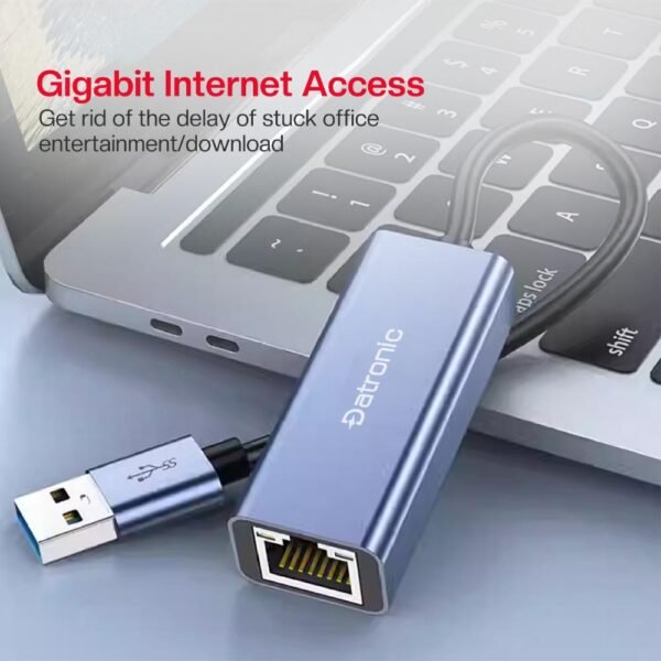 Datronic USB 3.0 to RJ45 Gigabit Ethernet Adapter