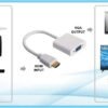 Vitar VGA03 HDMI to VGA Adapter with Power and Audio